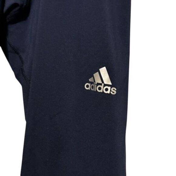 Adidas TechFit Climate Size Large Blue Compression Pants - Picture 3 of 7